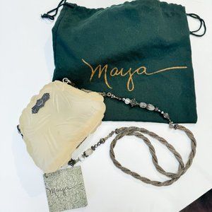 Brand new Vintage Maya Evangelista hand made in NY resin bag